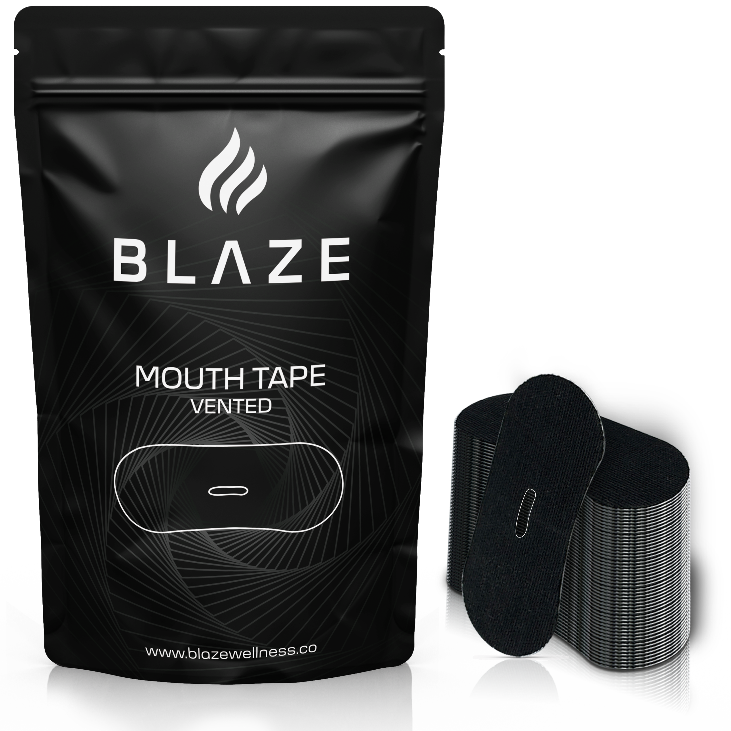 Vented Mouth Tape Strips (60 Pack)