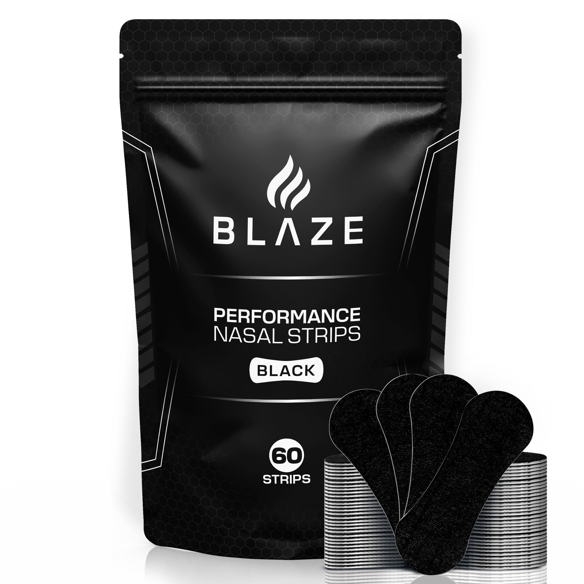 Performance Nasal Strips - Black (60D Supply)